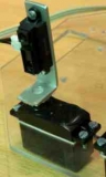 Sensorhalterung für optischen Entfernungssensor für Roboterauge